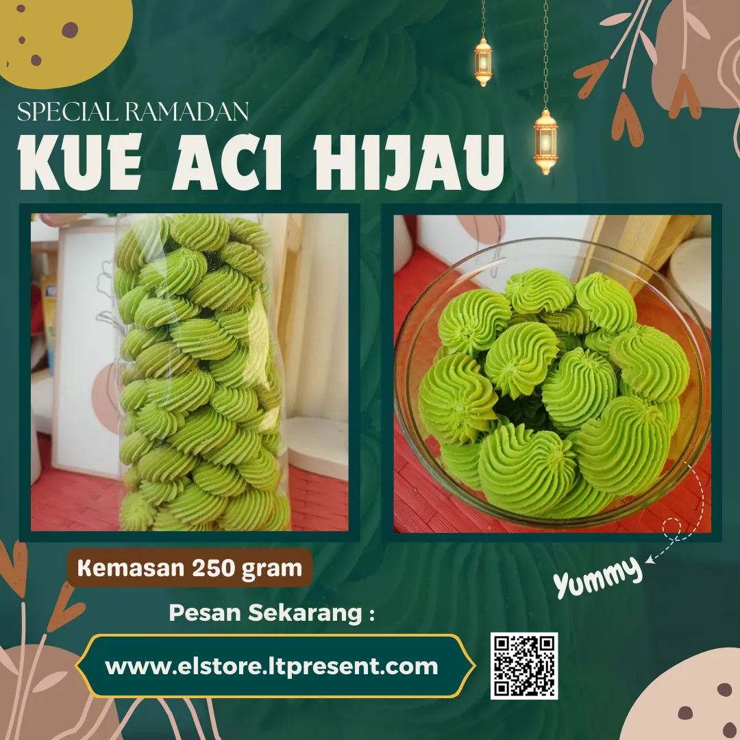 KUE ACI HIJAU 250 gram