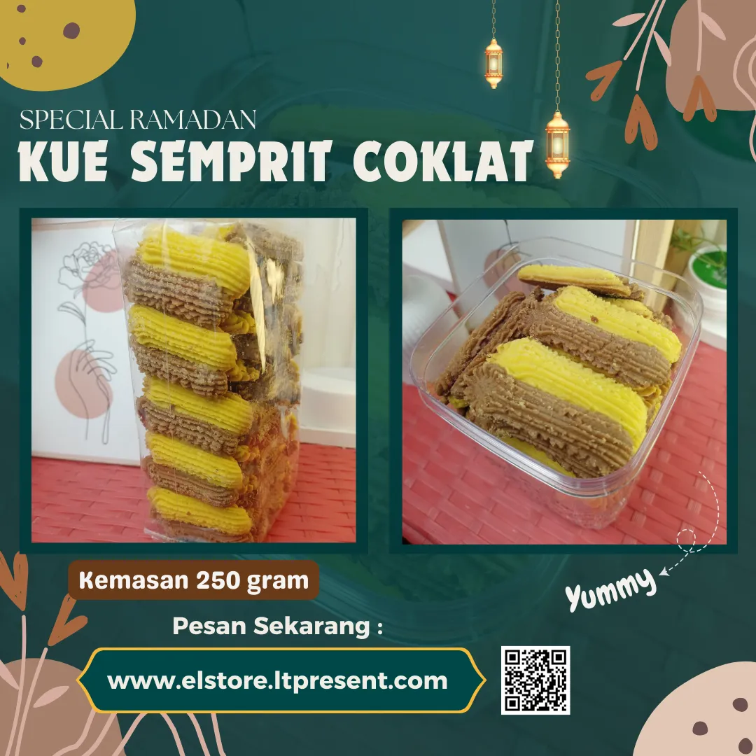 KUE SEMPRIT COKLAT 250 gram