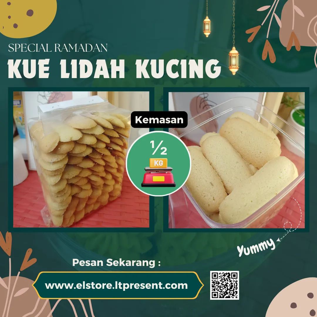 KUE LIDAH KUCING 500 gram