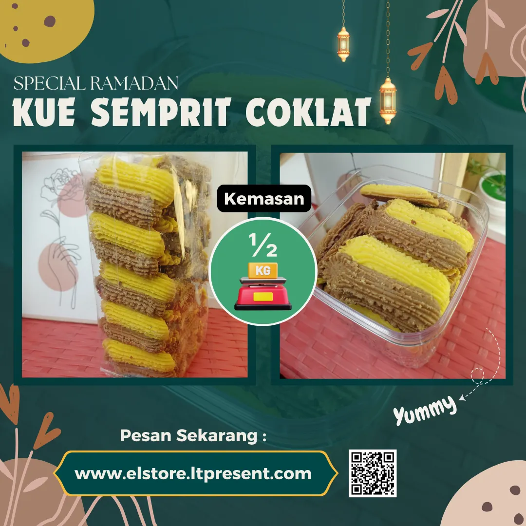 KUE SEMPRIT COKLAT 500 gram